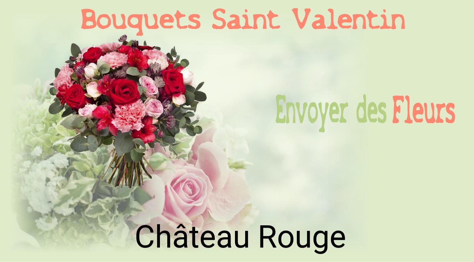 Roses de Saint-Valentin livrées à Château-Rouge